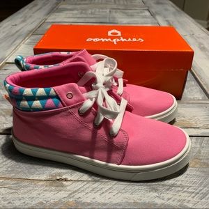 🌸Oomphies Girls Sam High Top Sneakers🌸